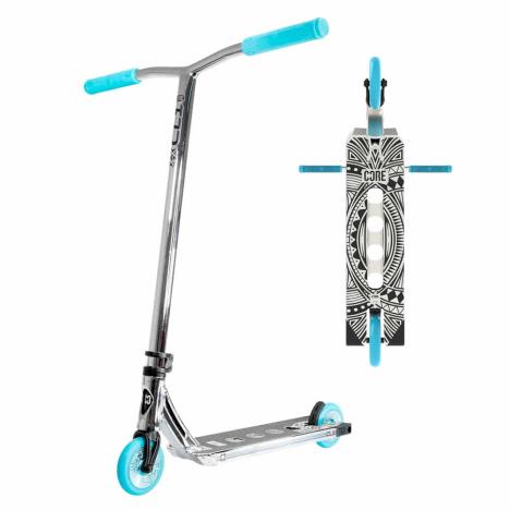 CORE CORE CL1 Complete Stunt Scooter – Chrome/Teal £189.95
